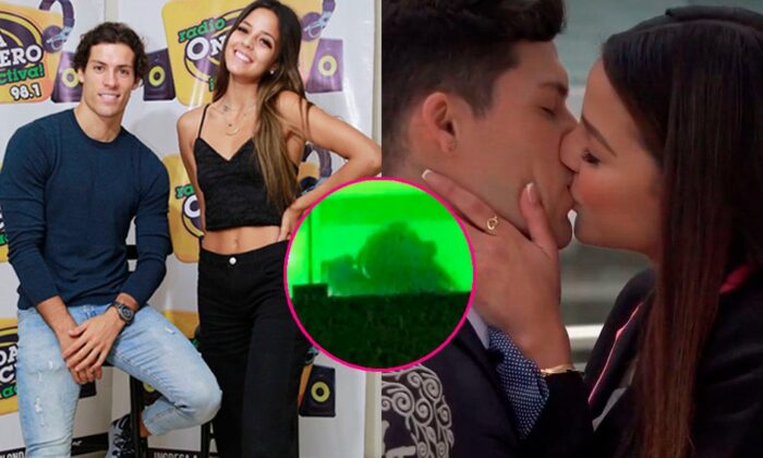 ¡Ampay! Luciana Fuster y Patricio Parodi fueron captados besándose
