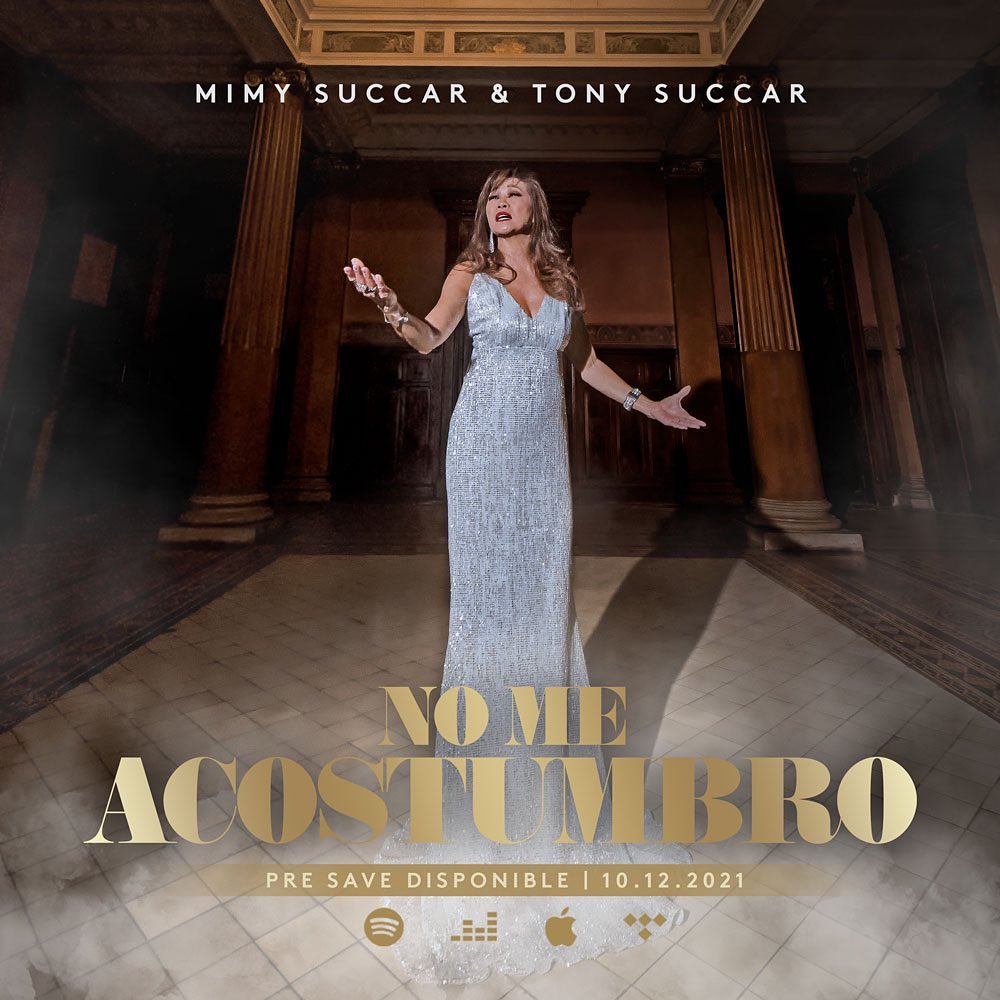 Tony Succar y su mamá estrenan “No me acostumbro”, su primera canción juntos