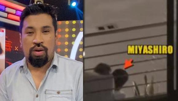 ¡Ampay! Captan a Miyashiro besándose apasionadamente con Fiorella Retiz