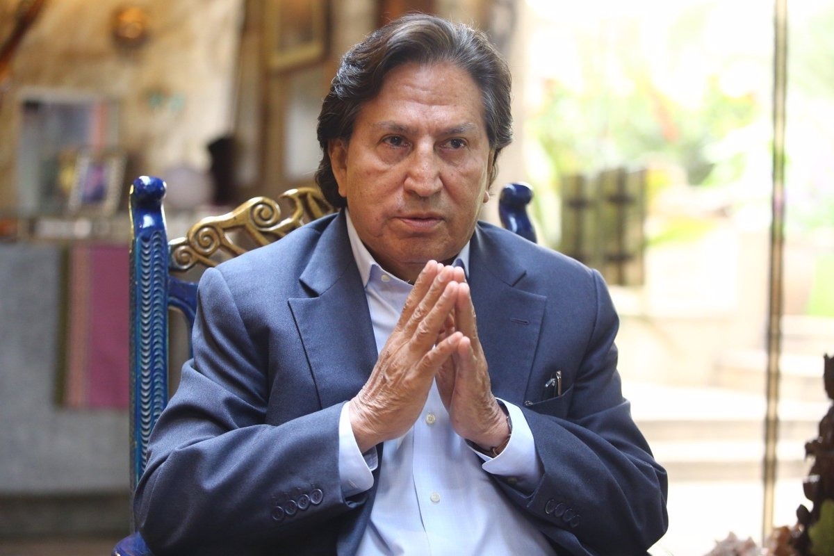 El expresidente Alejandro Toledo