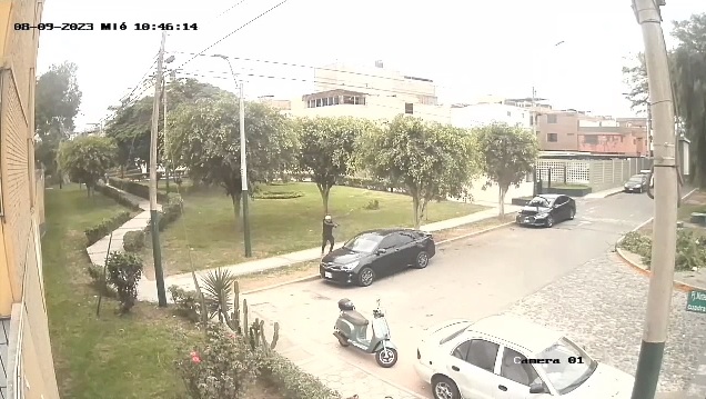 Surco: Así fue el ataque de un sicario contra 2 personas dentro de un auto