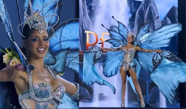 Luciana Fuster deslumbra con su impresionante traje típico