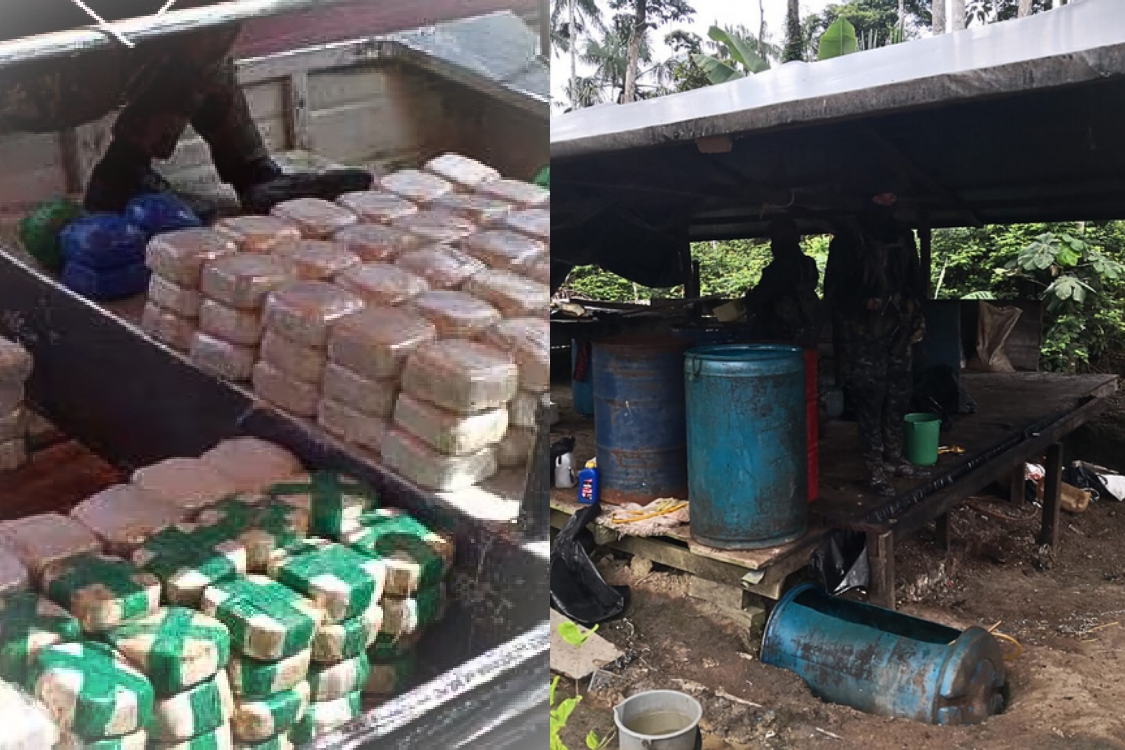 Loreto: Incauntan 146 ladrillos de cocaína y 98 mil soles en efectivo
