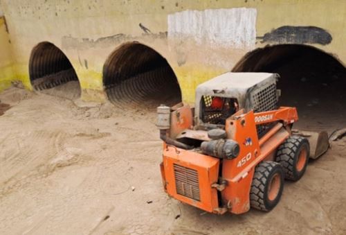 El Niño: Obras de limpieza de cauces de puentes en Ica y Lima han sido terminadas