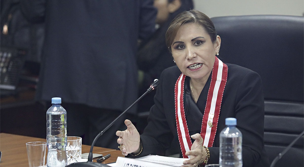 Patricia Benavides se presenta hoy a Comisión de Justicia