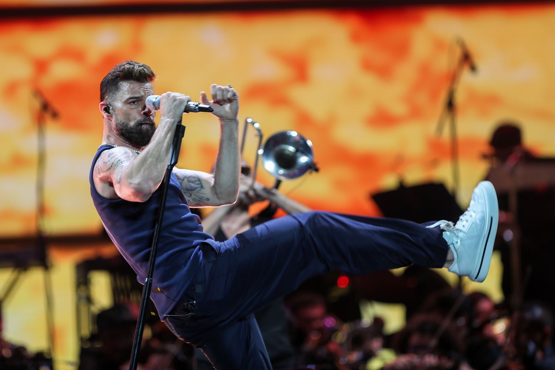 Ricky Martin: «vengo a regalarte mi música… te amo Perú» Ricky Martin: "vengo a regalarte mi música... te amo Perú"