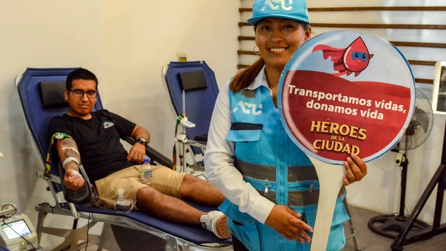 Campaña de donación de sangre en el Metropolitano del 18 al 29 de enero