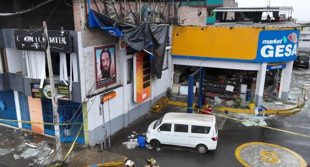 Gobierno declara en emergencia 4 distritos por explosión de grifo