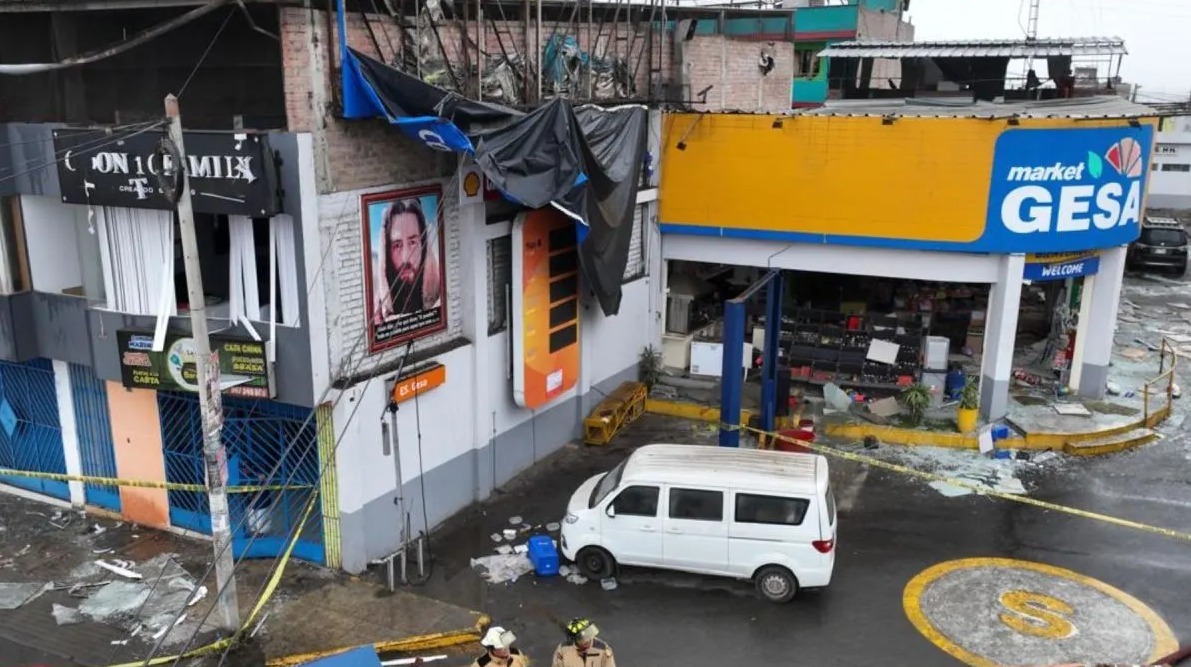 Gobierno declara en emergencia 4 distritos por explosión de grifo