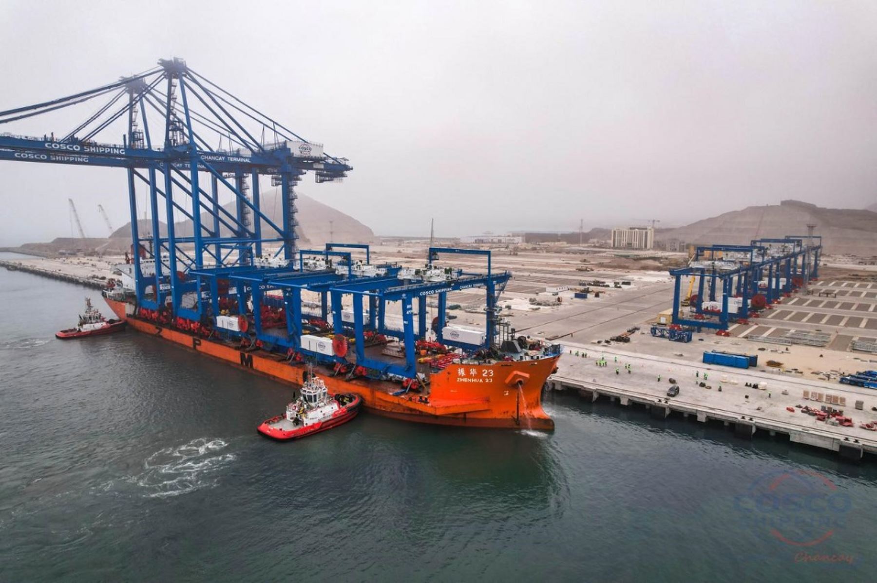 Puerto de Chancay  generaría riesgos de  seguridad en la región