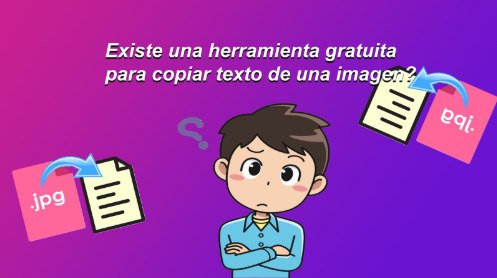 ¿Existe una herramienta gratuita para copiar texto de una imagen?