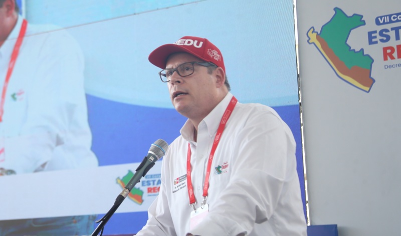 Morgan Quero: “fortalecemos la infraestructura educativa porque la educación es prioridad nacional”