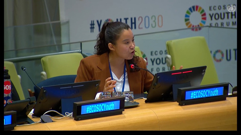 SENAJU participa en Foro Internacional de la Juventud organizado por las Naciones Unidas en EE.UU.