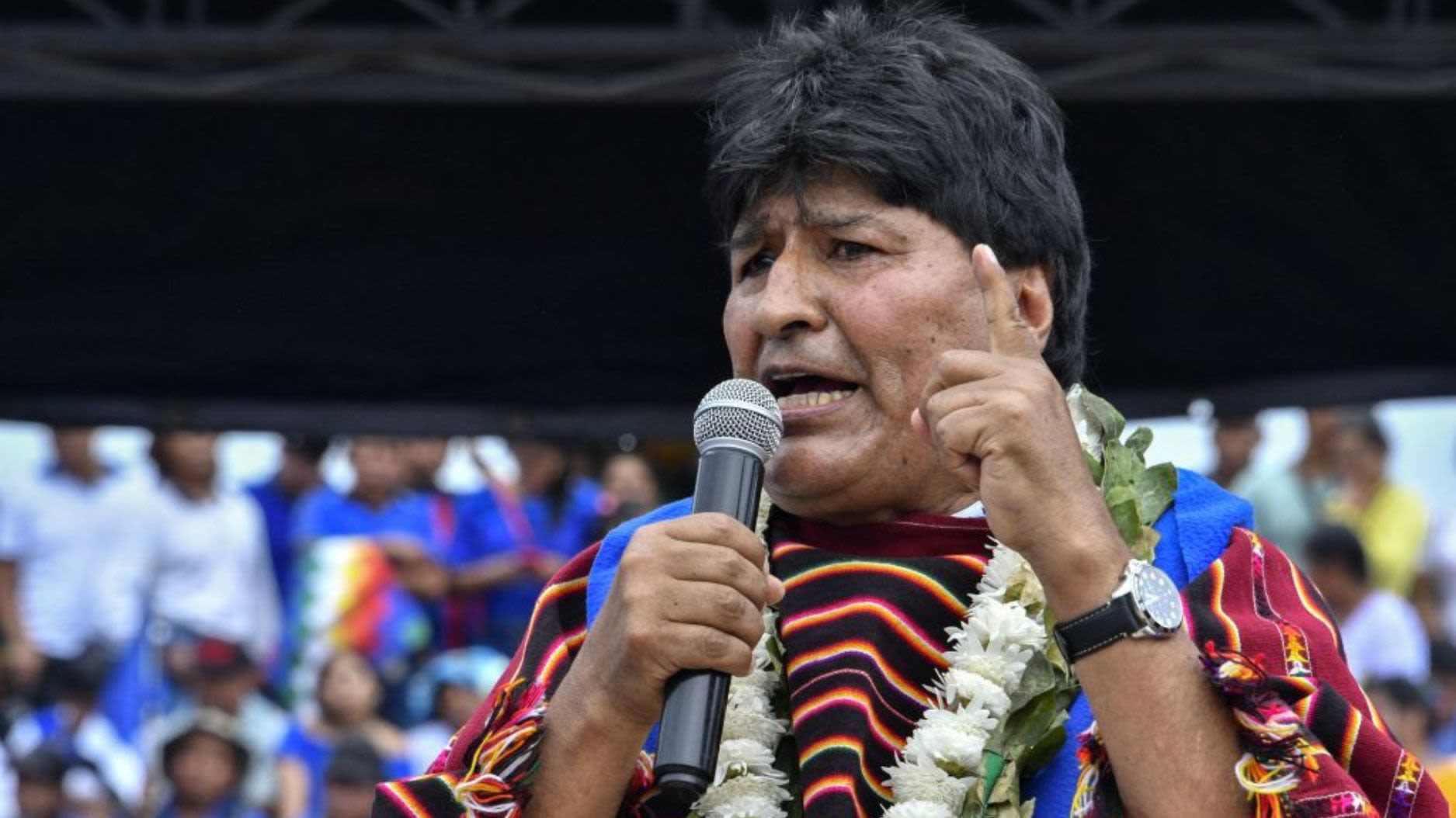 Evo Morales confirma su candidatura para 2025 Evo Morales confirma su candidatura para 2025