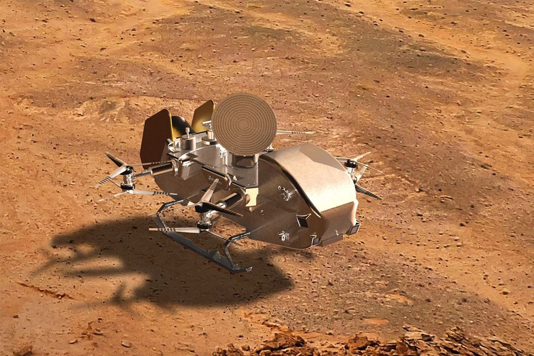 Dragonfly: la misión de la NASA que buscará el origen de la vida en Titán