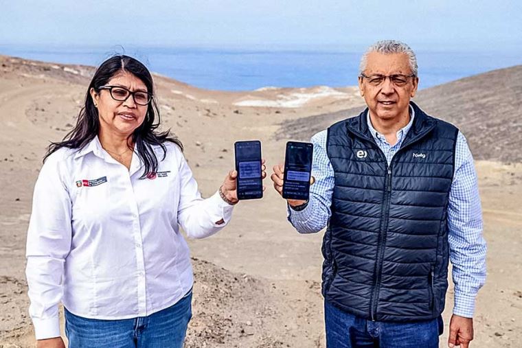 Perú realiza primera conexión satelital desde zonas sin cobertura