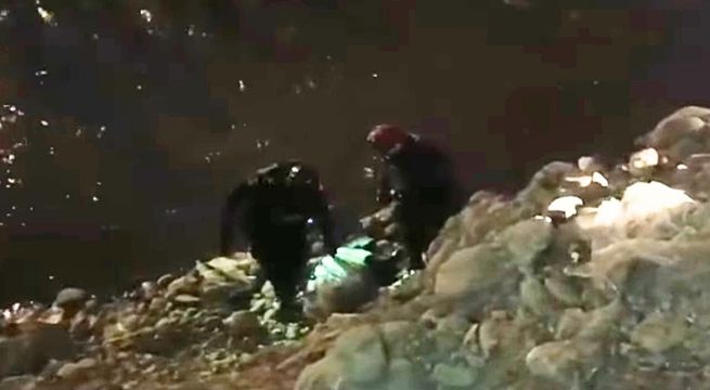 Hallan cadáver en el interior  de una maleta en río Chillón