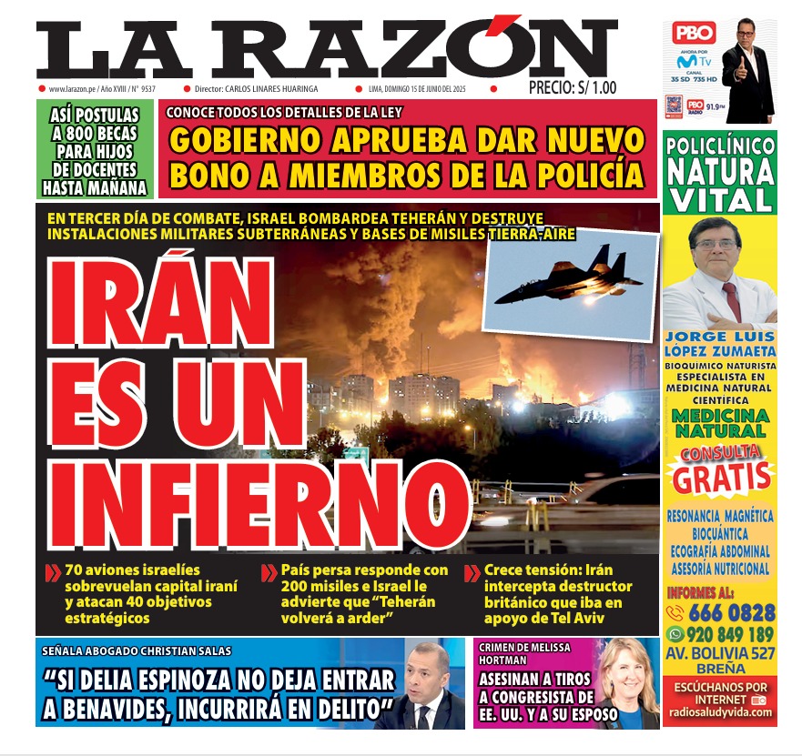 Ediciones Impresas 15/06/2025