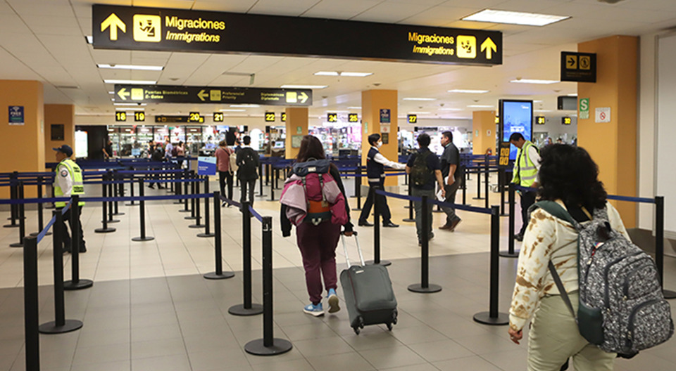 Crecen pasajeros en aeropuertos peruanos en 2025